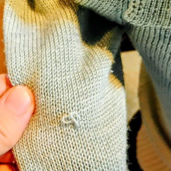 Chego vintage cropped 1970s sweater with large collar size small - Picture 5 of 7